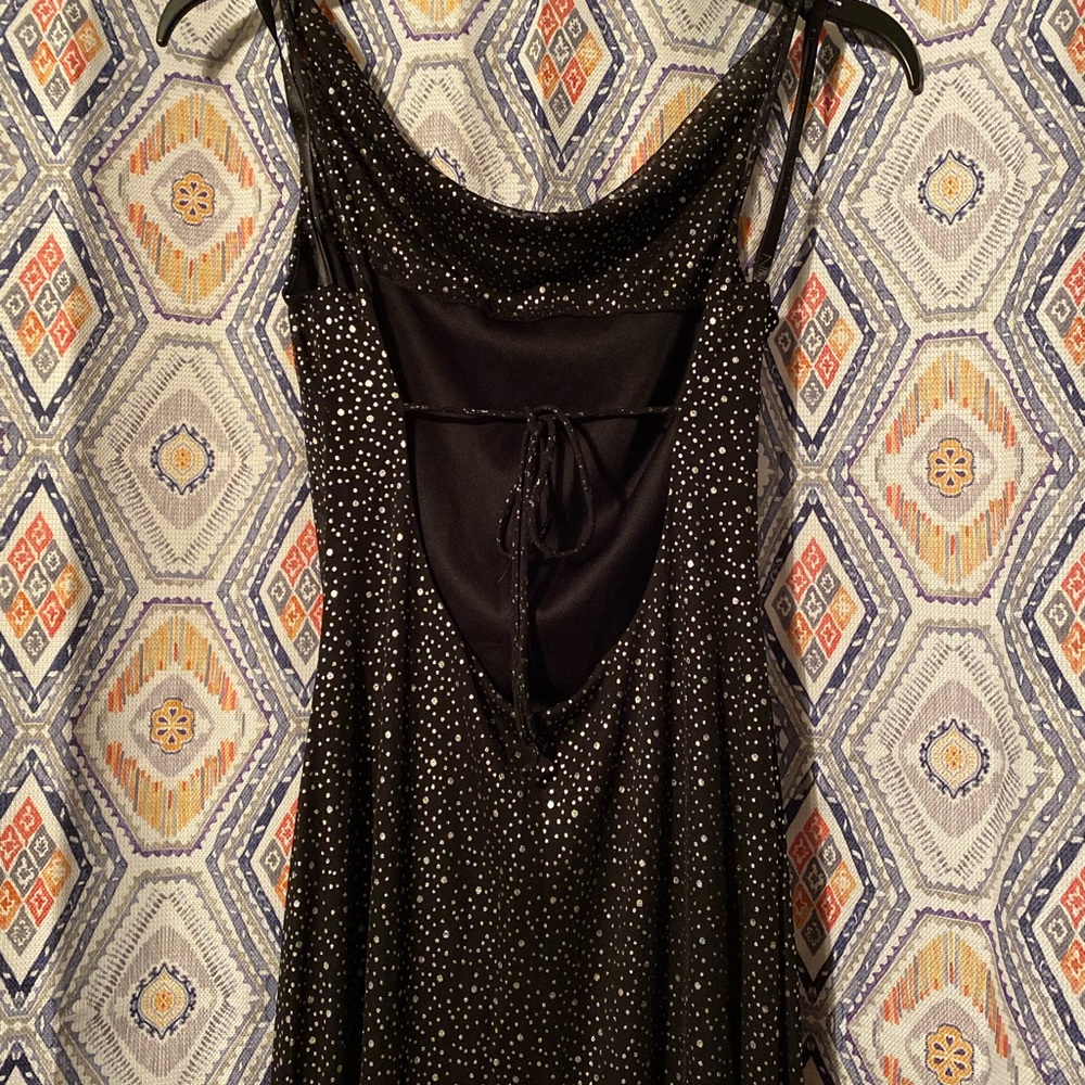 vintage open back maxi dress - Picture 2 of 10